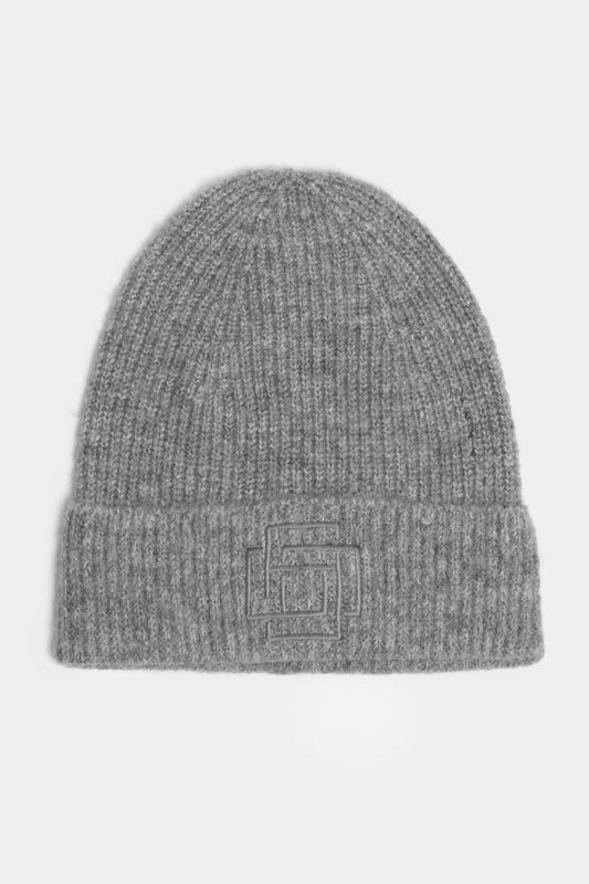 Thalita Rib Knit Beanie _ 158548 _ Grey
