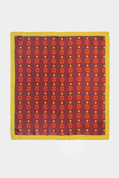 Banele-Antique Mono Satin Scarf _ 161941 _ Burgundy