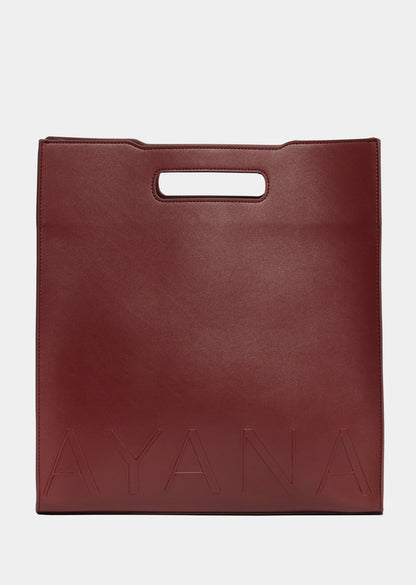 Nokwanda Embossed Bag _ 162060 _ Red