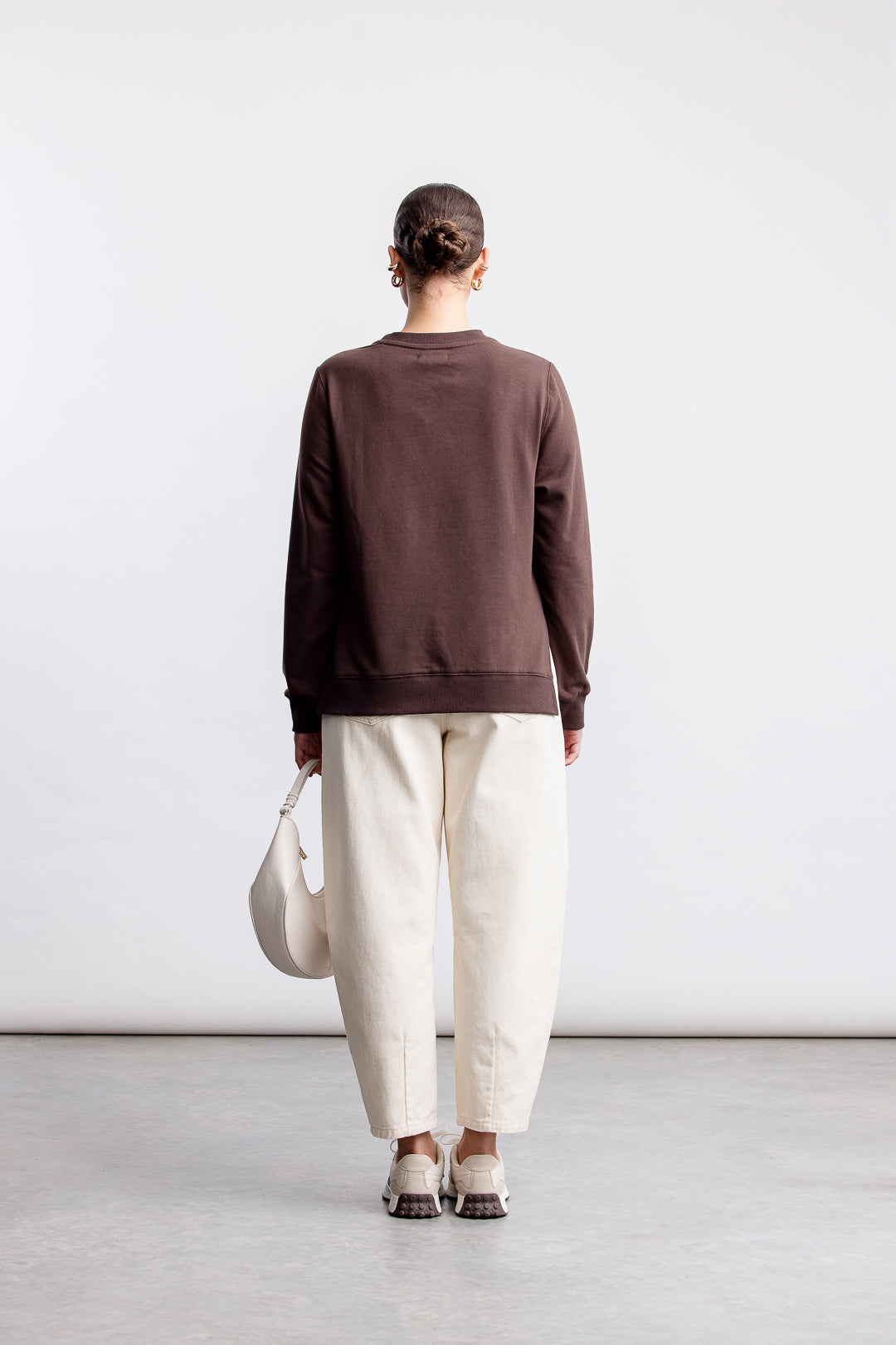 Nikita Graphic Sweatshirt _ 162864 _ Chocolate