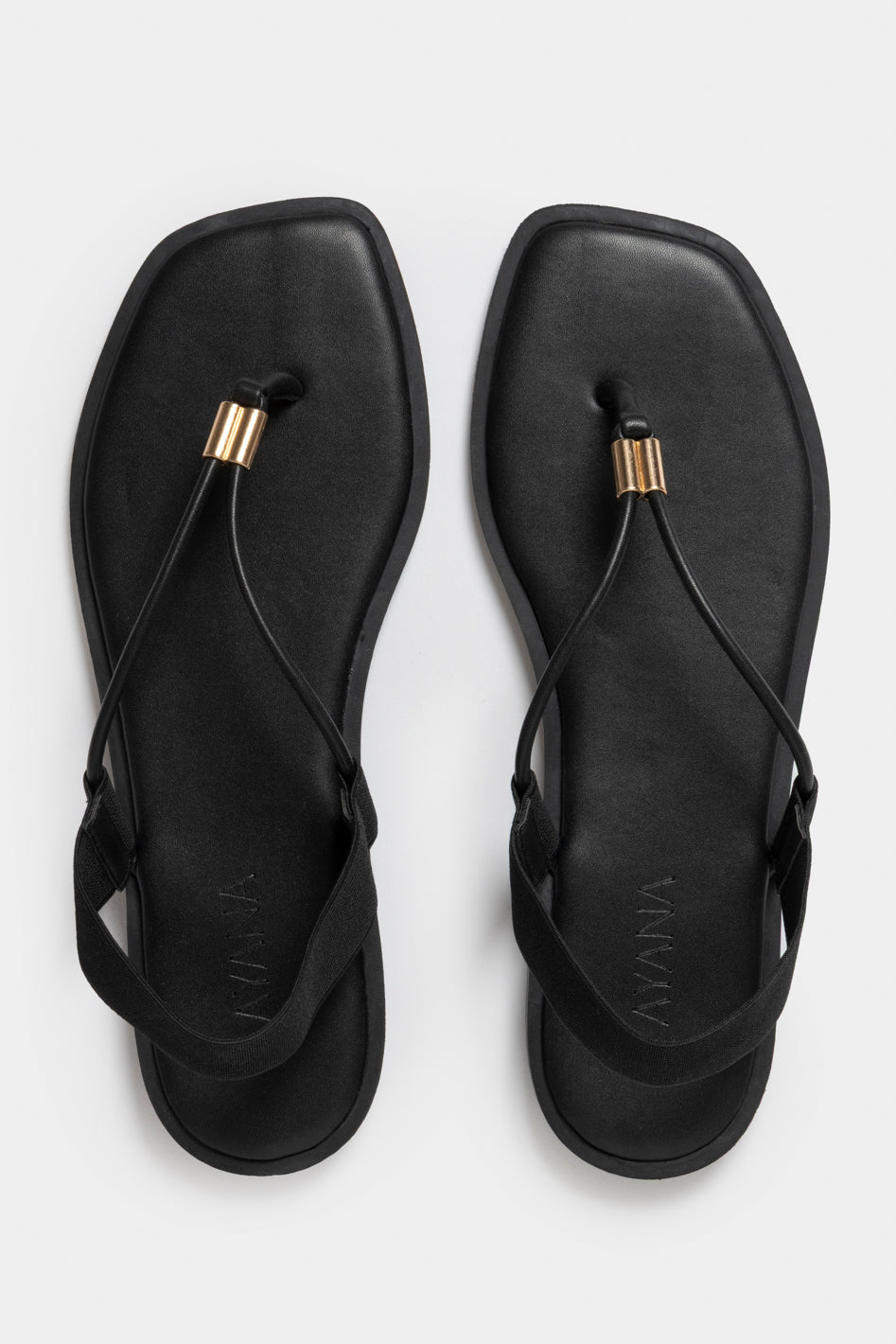 Sinawo Elasticated Slingback Sandals