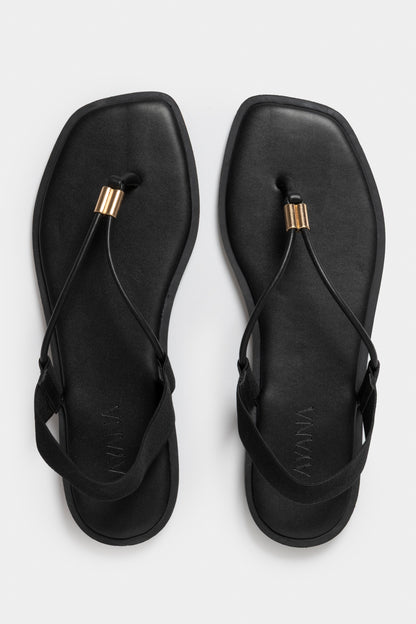 Sinawo Elasticated Slingback Sandals