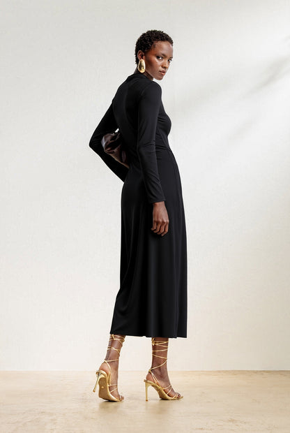 Sinothile Draped Maxi Dress