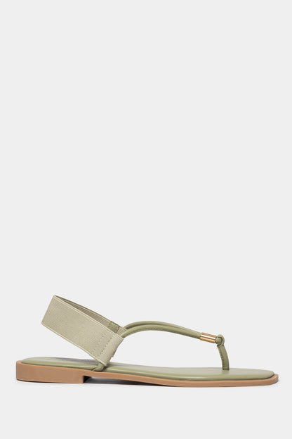 Sinawo Elasticated Slingback Sandals