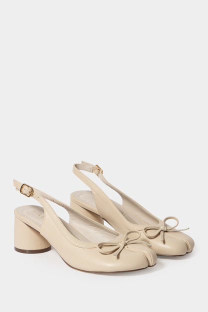 Tabitha Tabi Bow Block heel