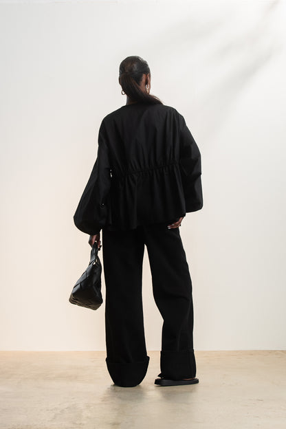 Kendra Tie Front Blouse