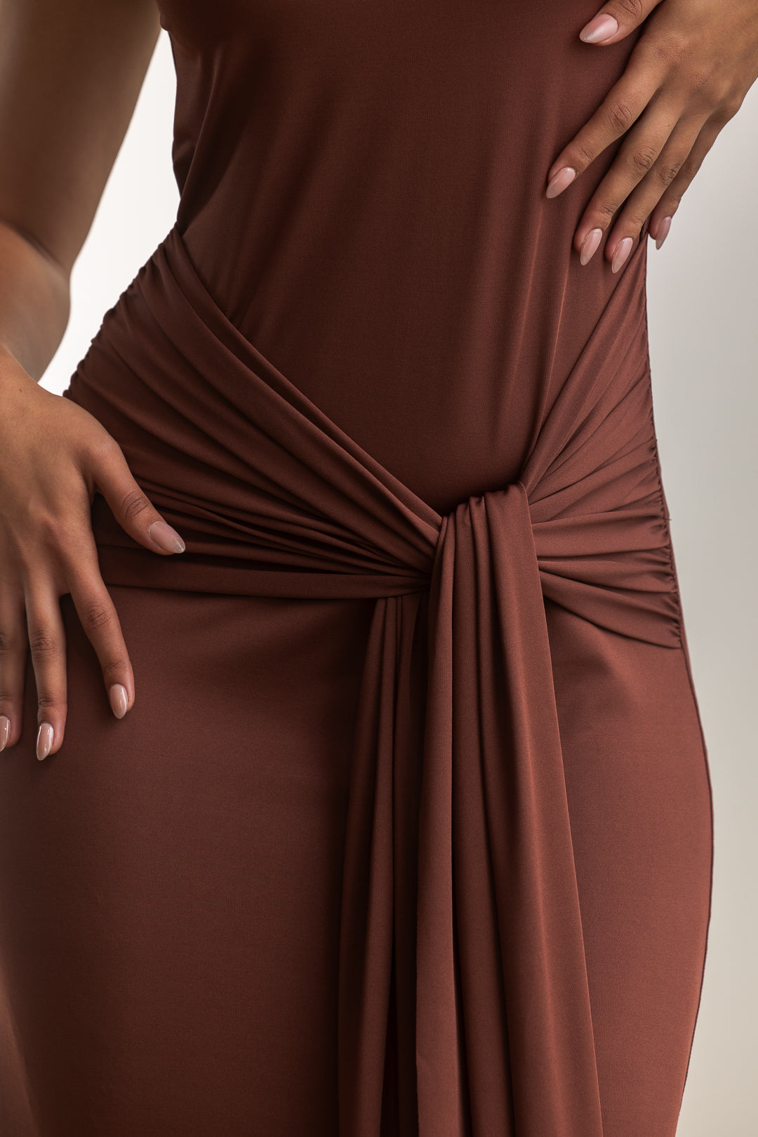 Ariel Knot Front Maxi