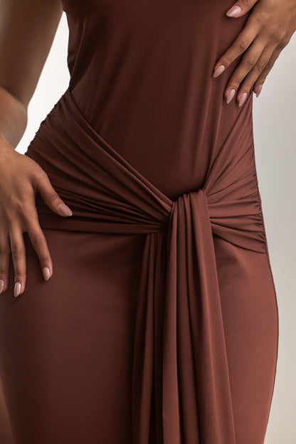 Ariel Knot Front Maxi