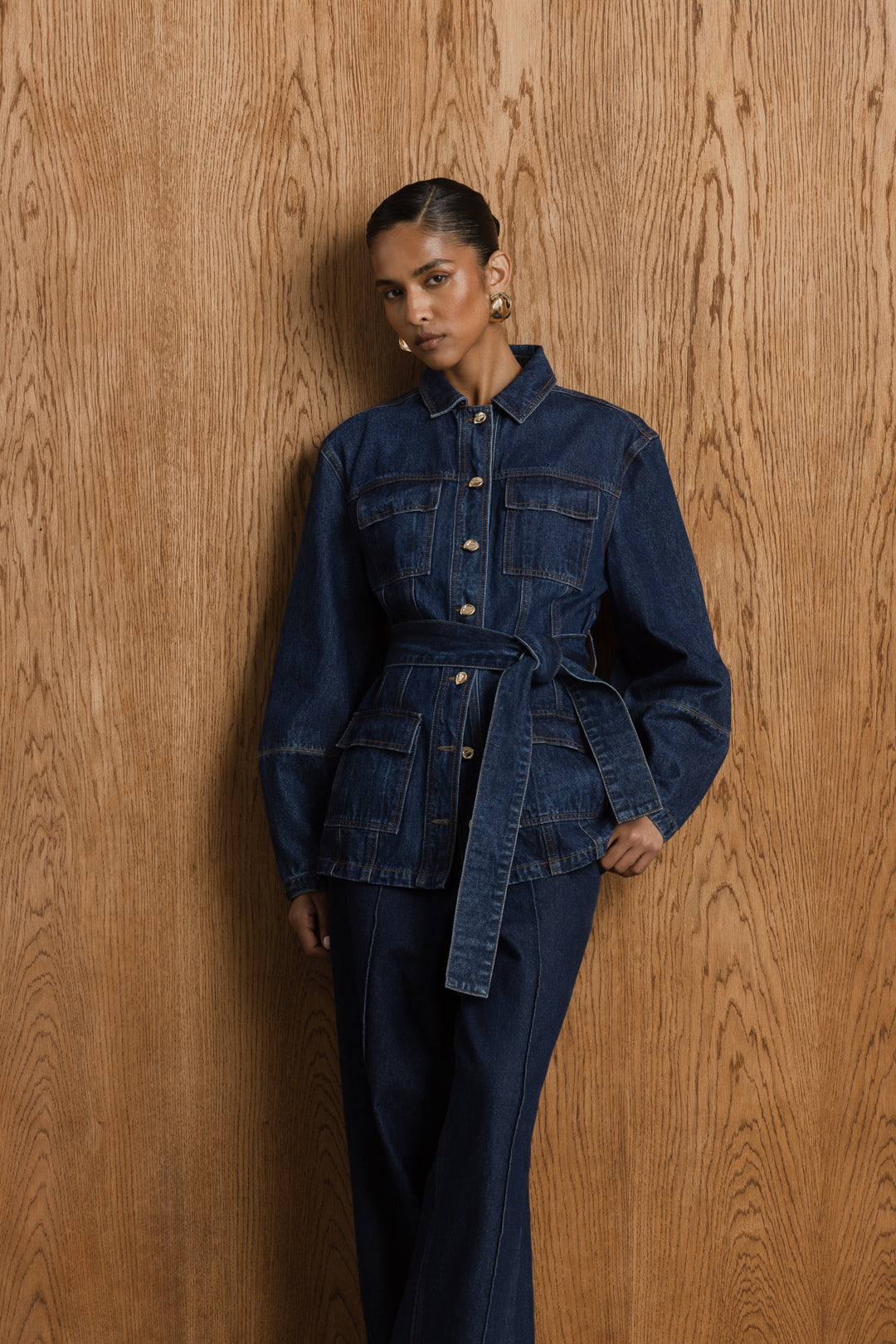 Avaria Longer Length Denim Jacket