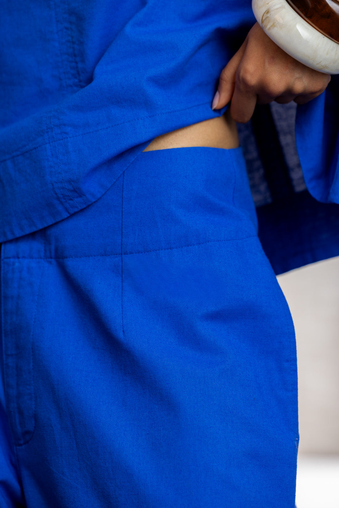 lhaam Structured Wide Leg