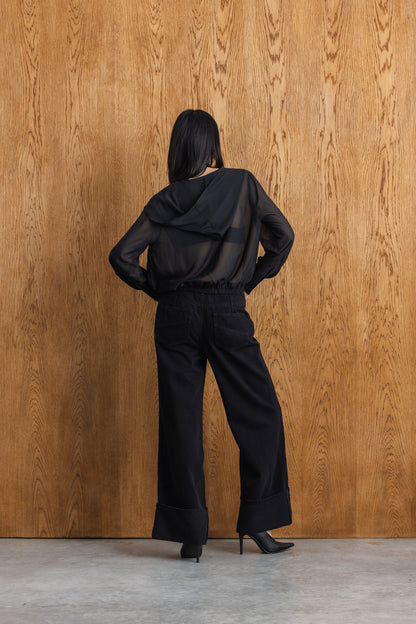Finley Hooded Blouse