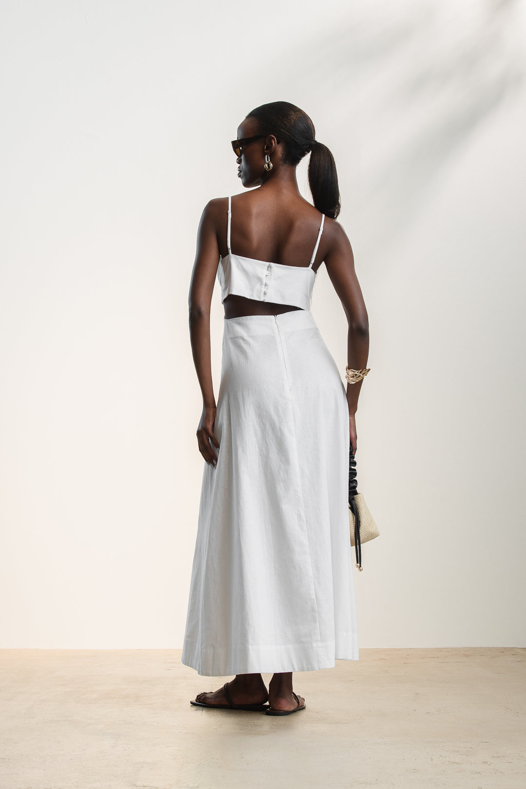 Teresa Cutout Midi Dress