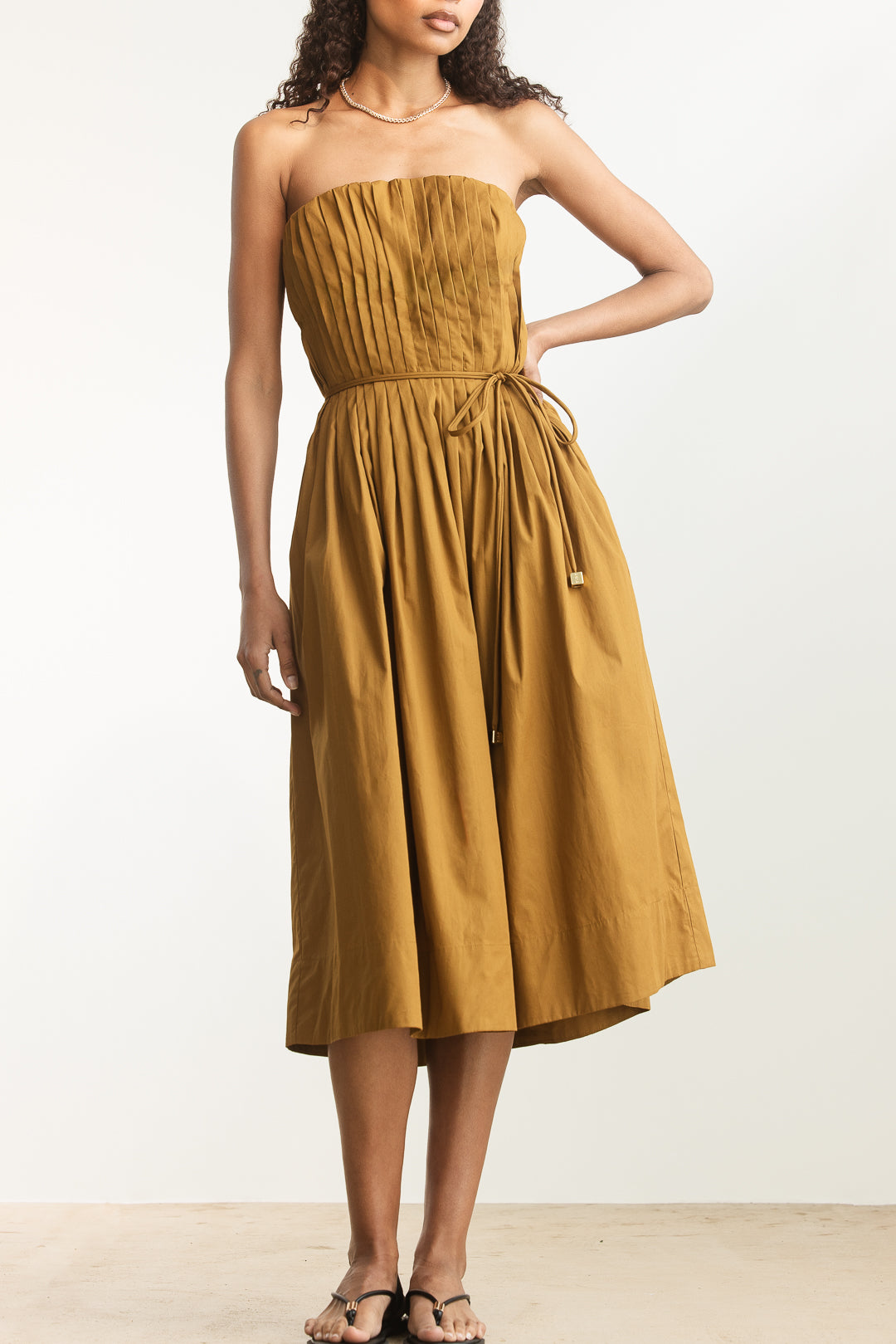 Vuyokazi Knife Pleat Dress