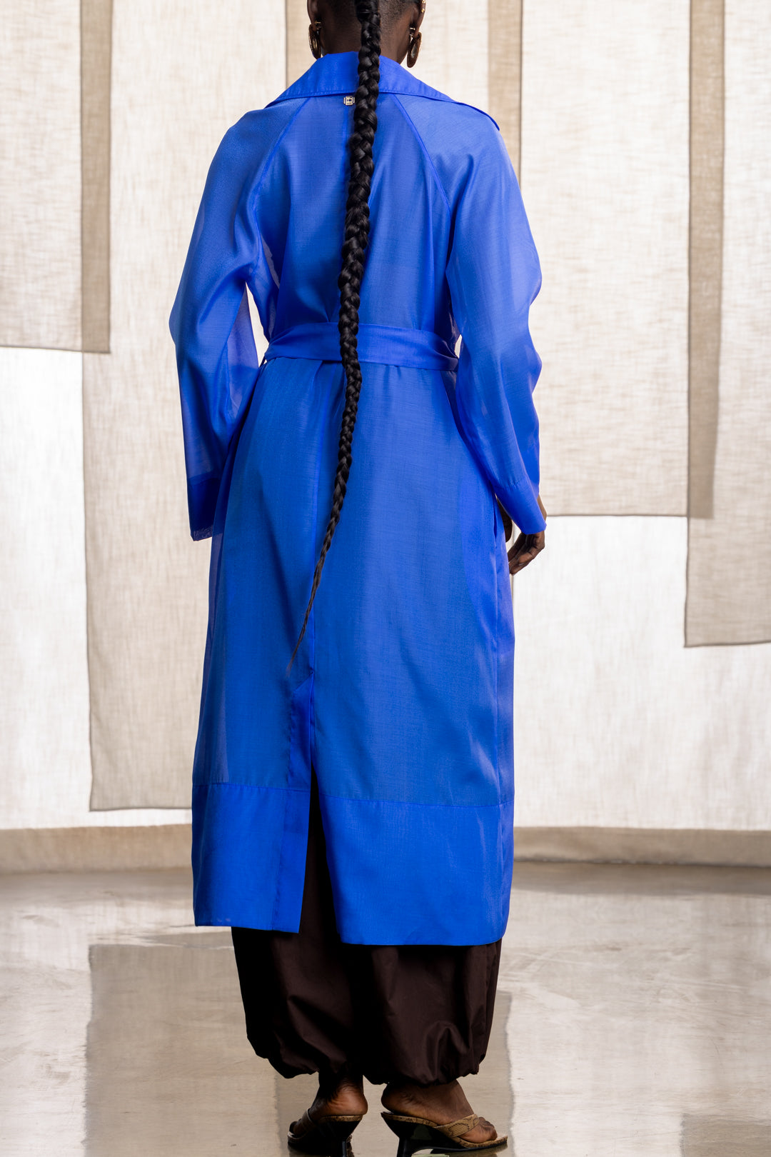 Maxine Sheer Trench Coat
