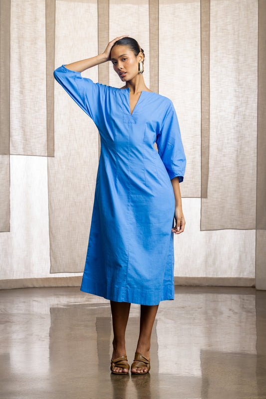 Lidza Puff Sleeve Midi
