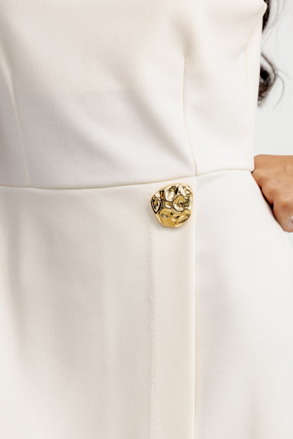 Kera Crepe Knit Mini