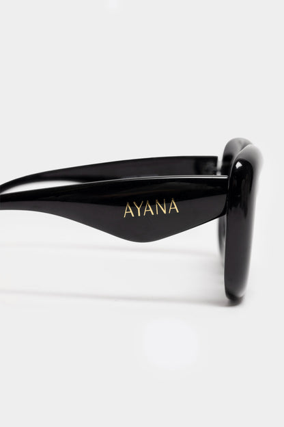 Sumeya Bubble Sunglasses _ 169524 _ Black Texture