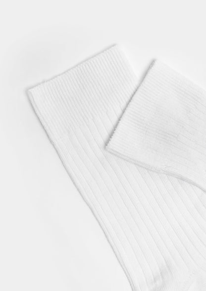 High Socks _ 162047 _ White