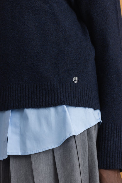 Thandi Boxy Crew Knit