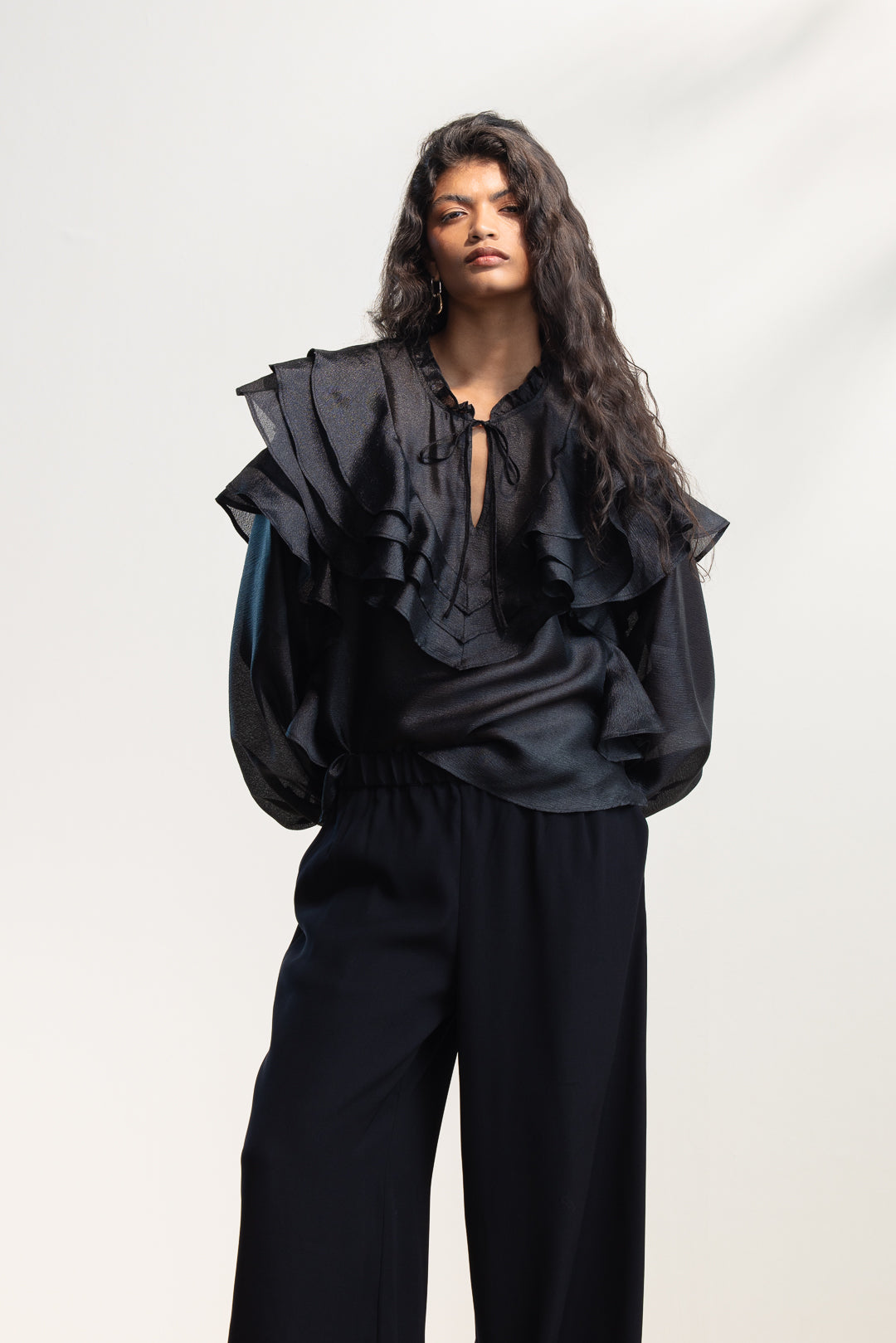 Dani Ruffle Top