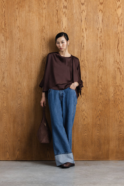 Silindile Draped Blouse