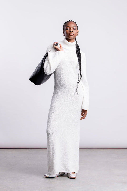 Maryam Knitwear Maxi Dress _ 161829 _ Milk