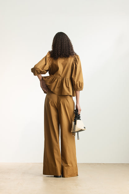 Safiya Cotton Wide Leg