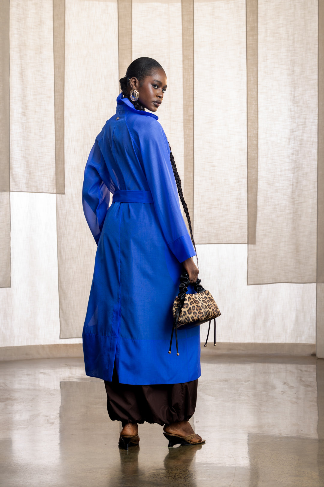 Maxine Sheer Trench Coat