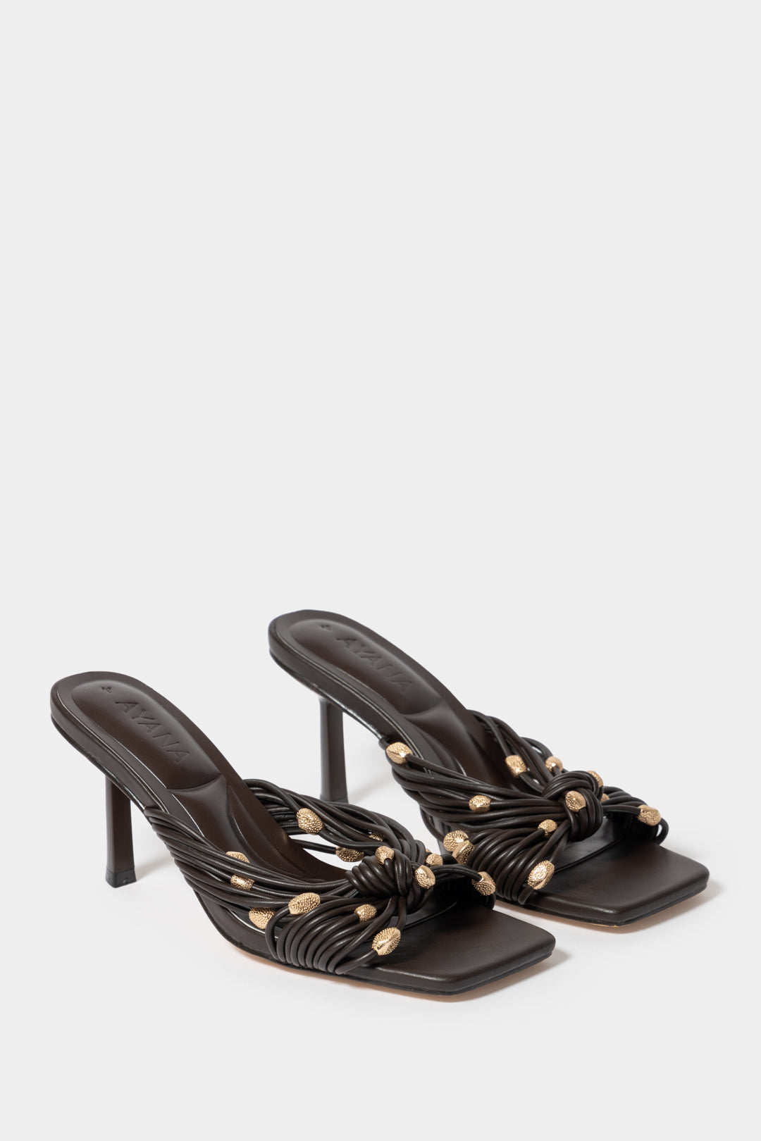 Zakithi Beaded Knot-Cord Heel