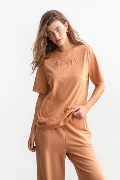 Willow Branded T-Shirt _ 162438 _ Stone