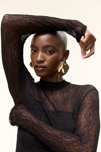 Tammy Gold Earrings _ 157987 _ Gold