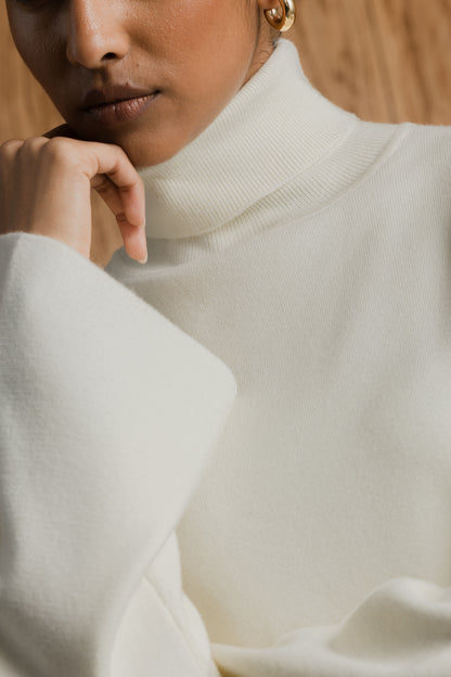 Nouria Polo Neck Knit