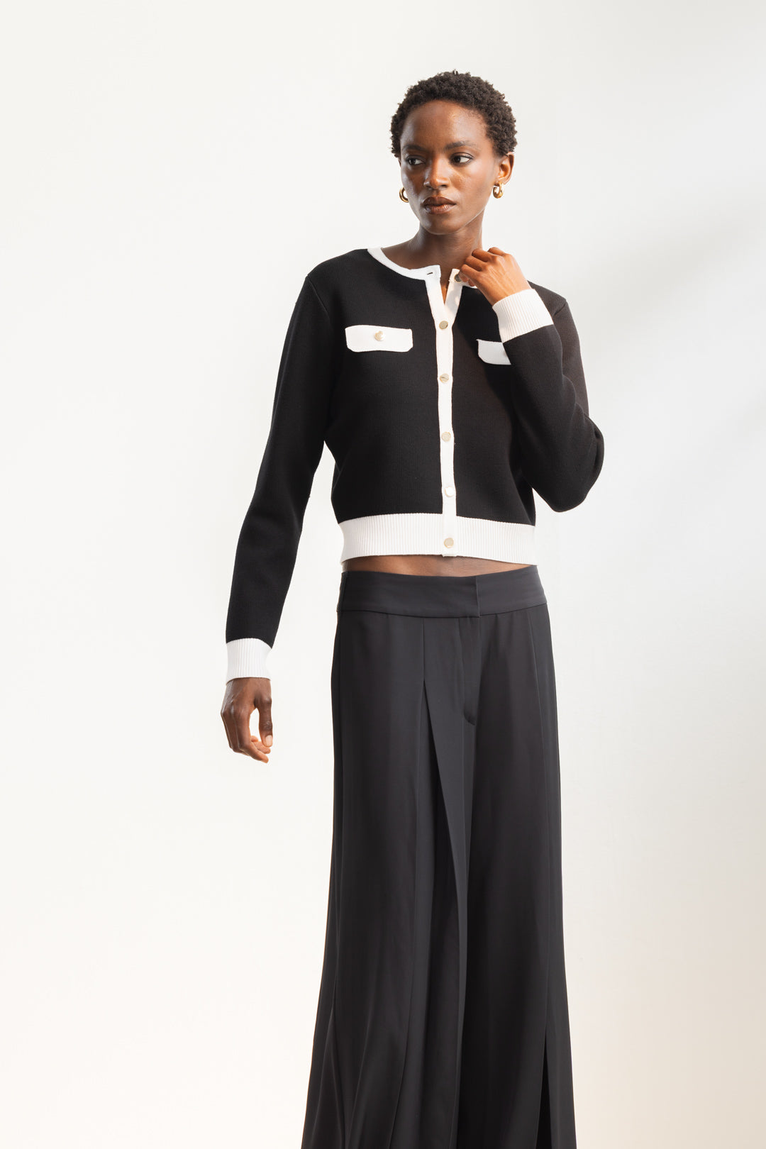 Rumi Colour Block Cardigan