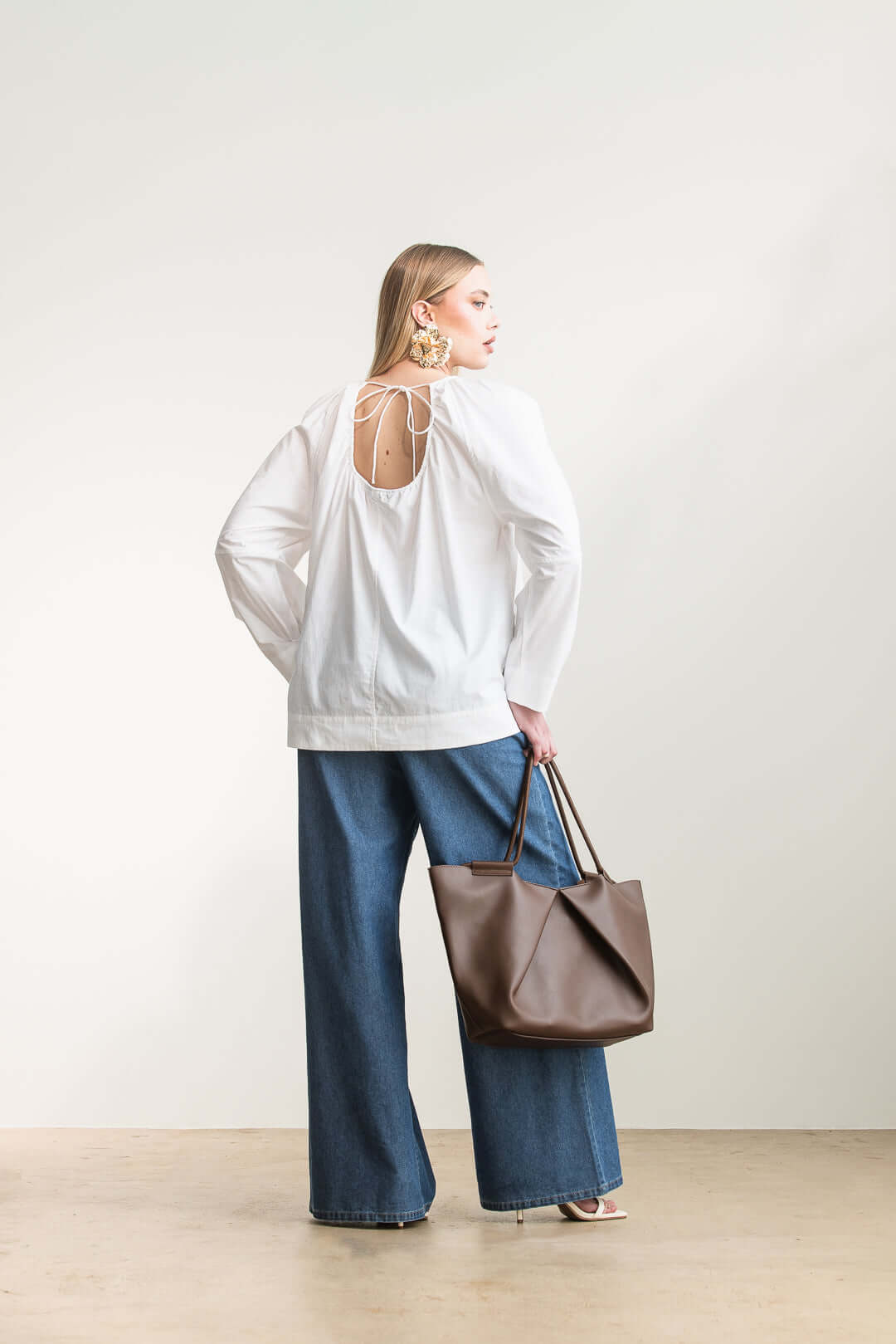 Christolene Keyhole Blouse