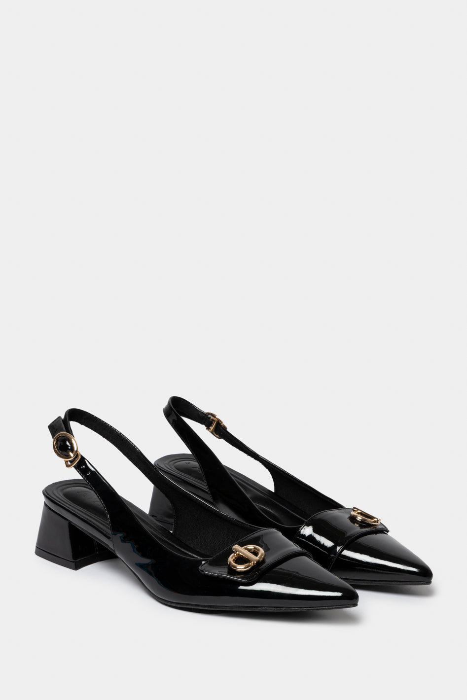 Daisy Slingback Chunky Heel