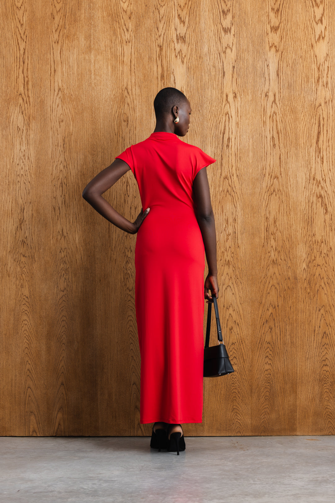 Rune Capped Sleeve Midi