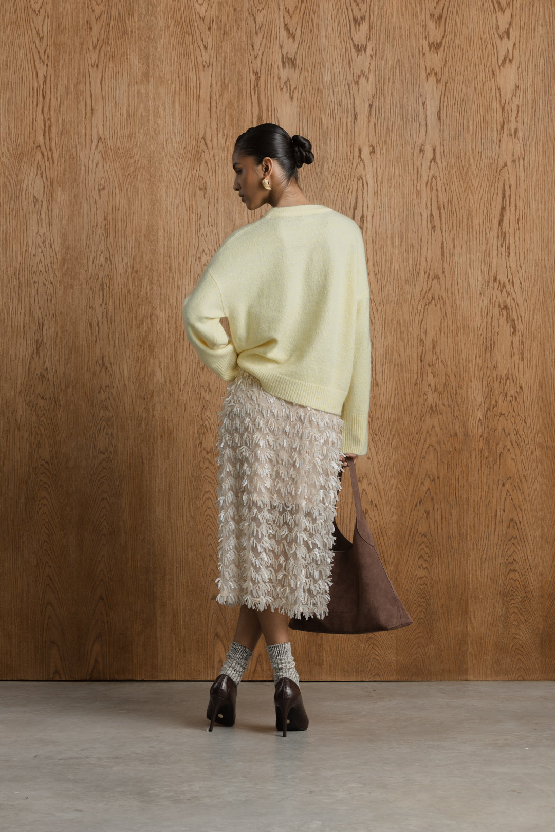 Thandi Boxy Crew Knit