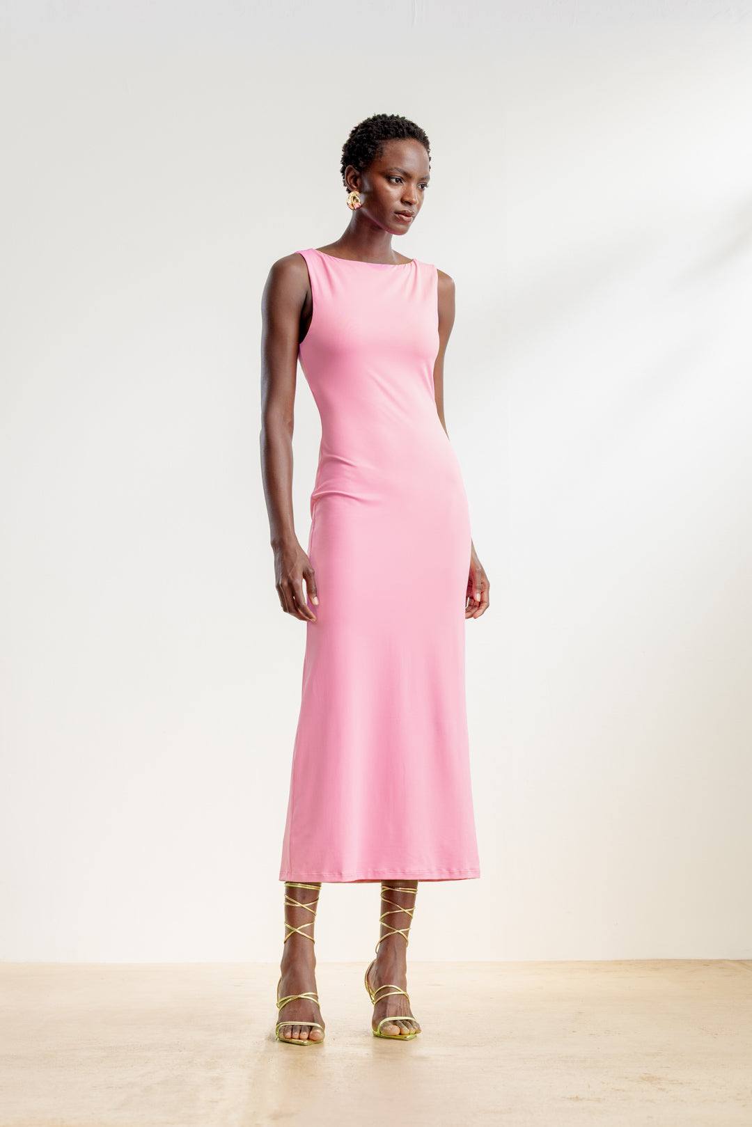 Camille Boat Neck Maxi