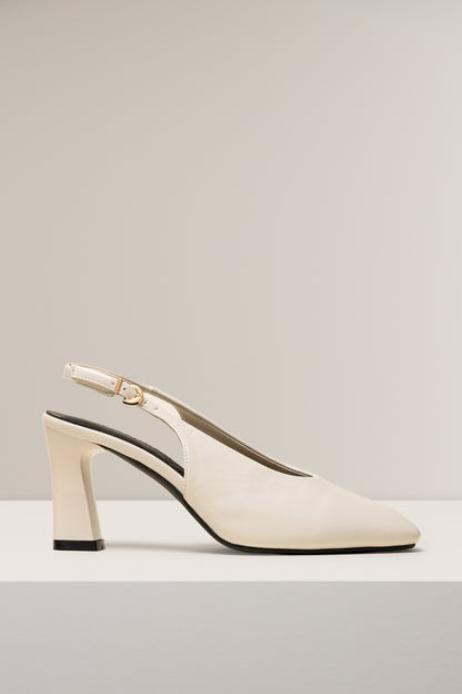 Sikelelwe Block Slingback Heel