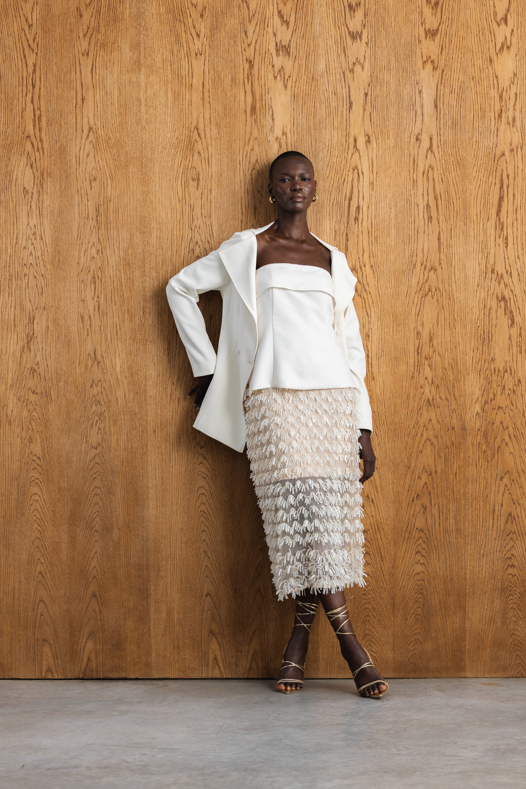 Kioni Off The Shoulder Blazer