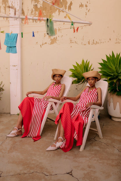 Alani Asymmetrical Slip Dress