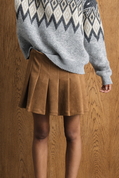 Elize Pleated Mini Skirt