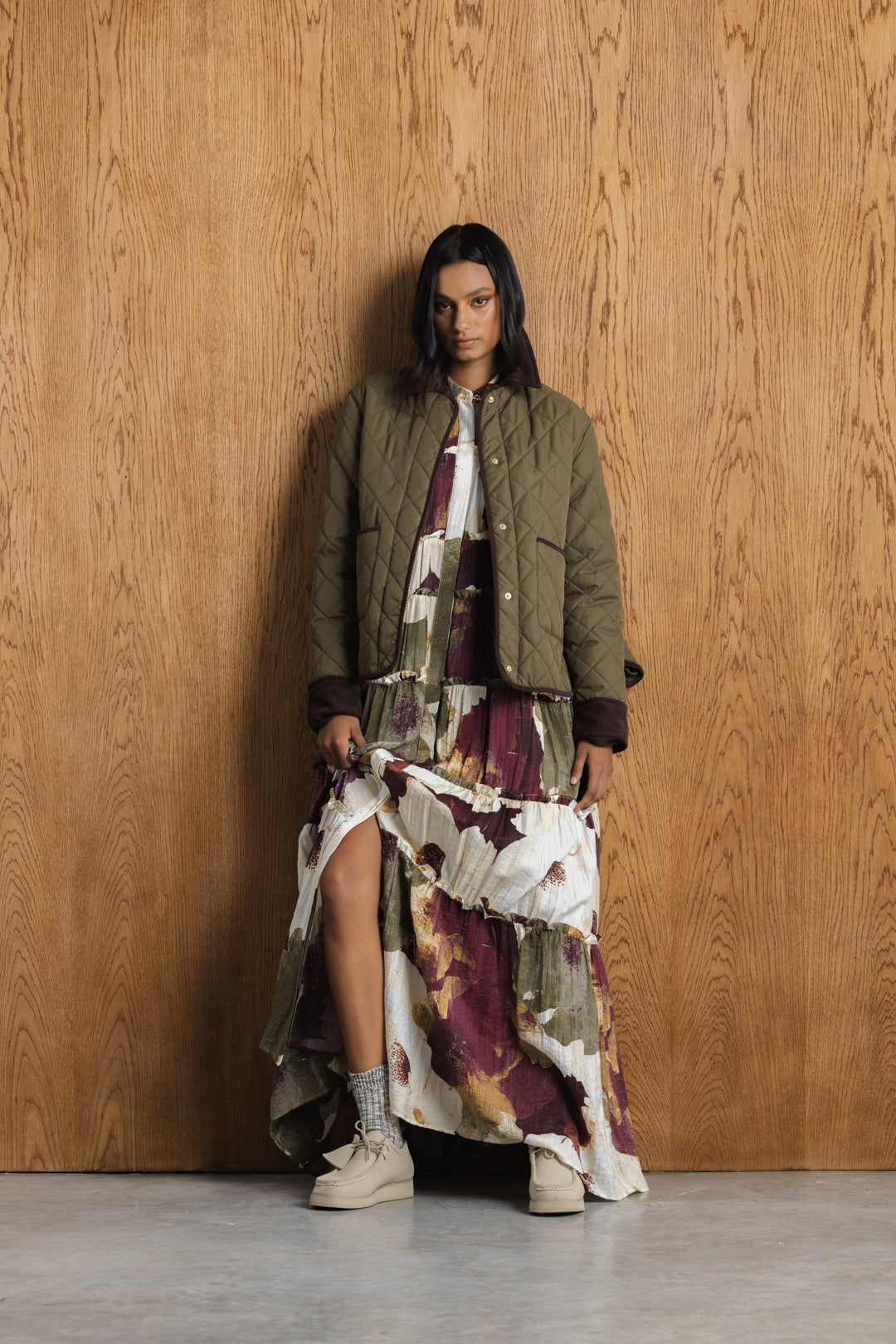 Boniswa Quilted Barn Jacket