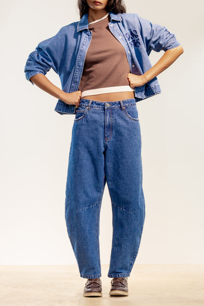 Sbangani Barrel Leg Denim