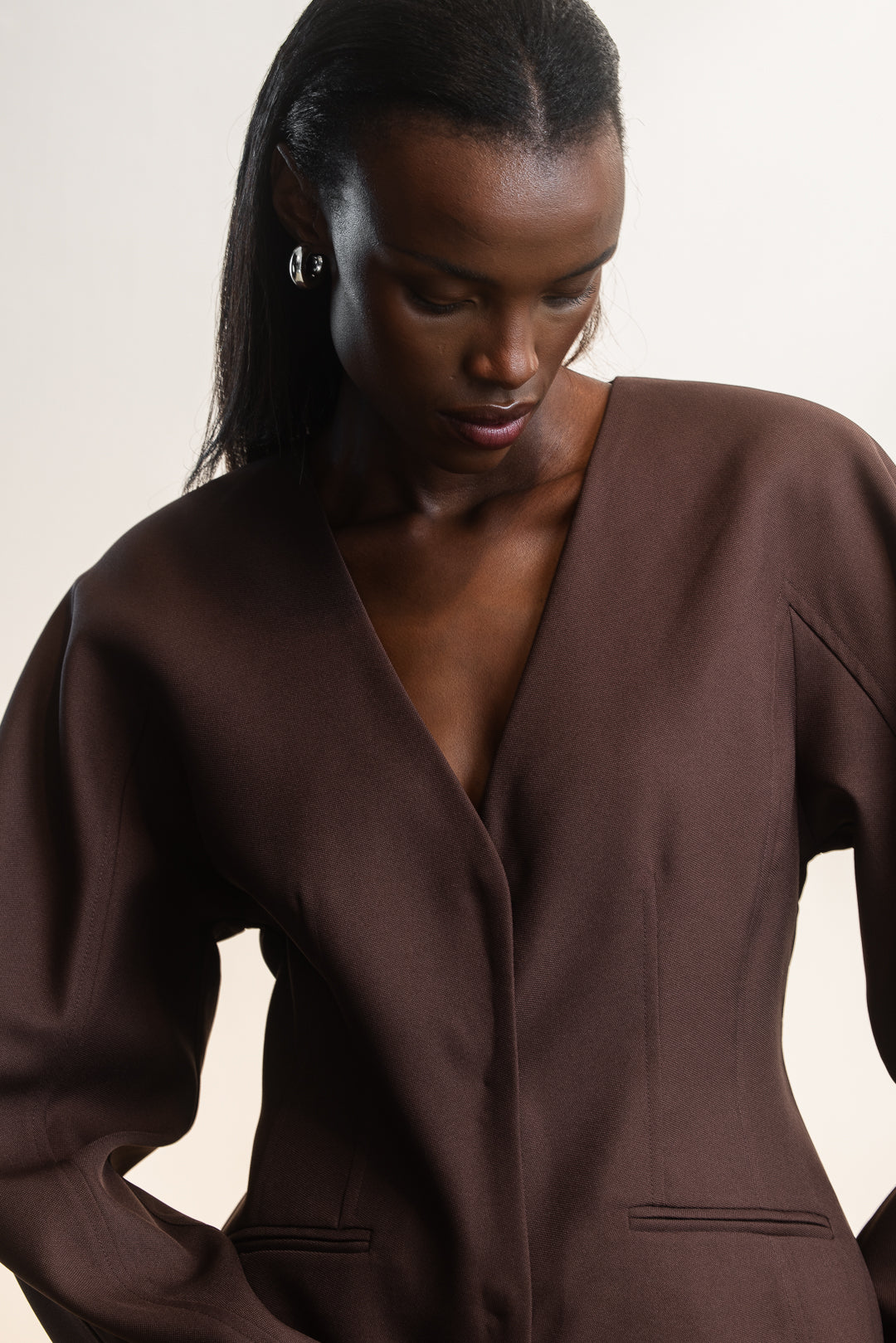 Nyra Barrel Sleeve Blazer