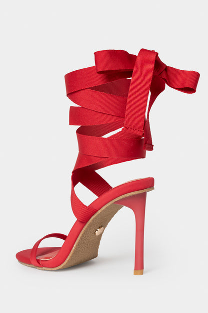 Bontle Tie-Up Heels _ 168210 _ Red