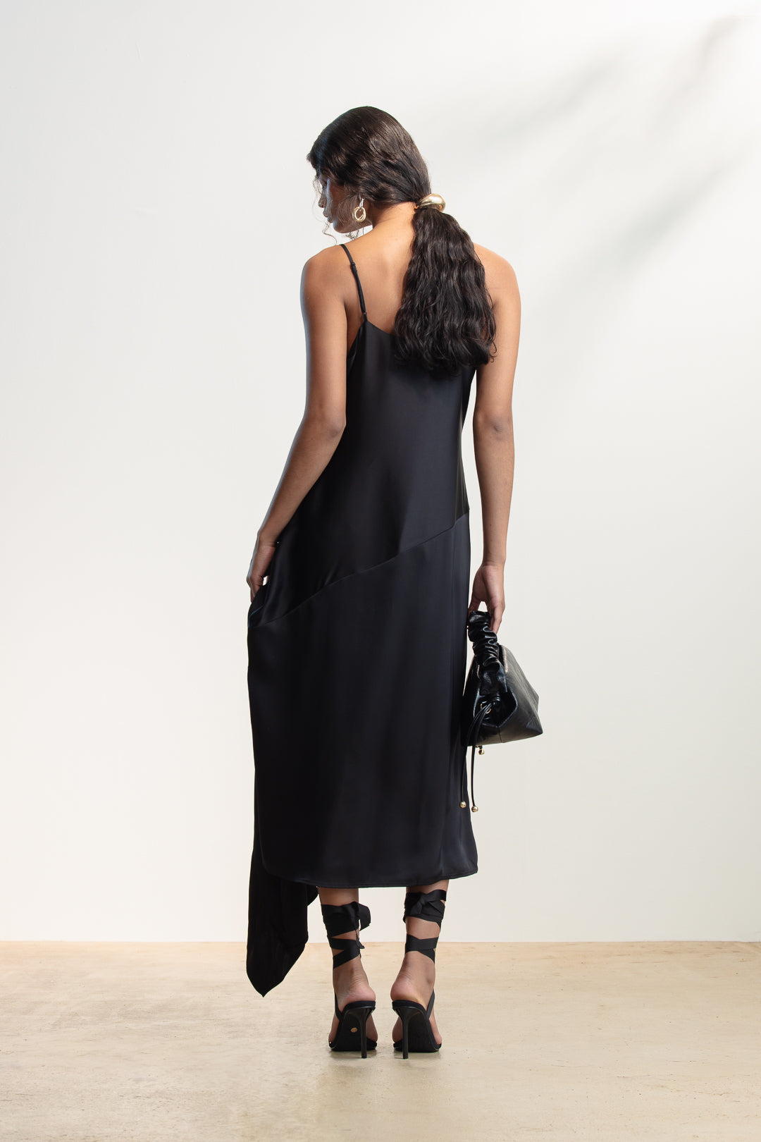 Alani Asymmetrical Slip Dress