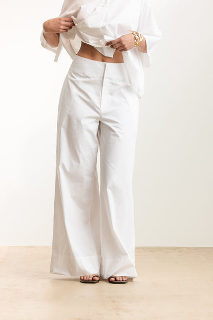Safiya Cotton Wide Leg
