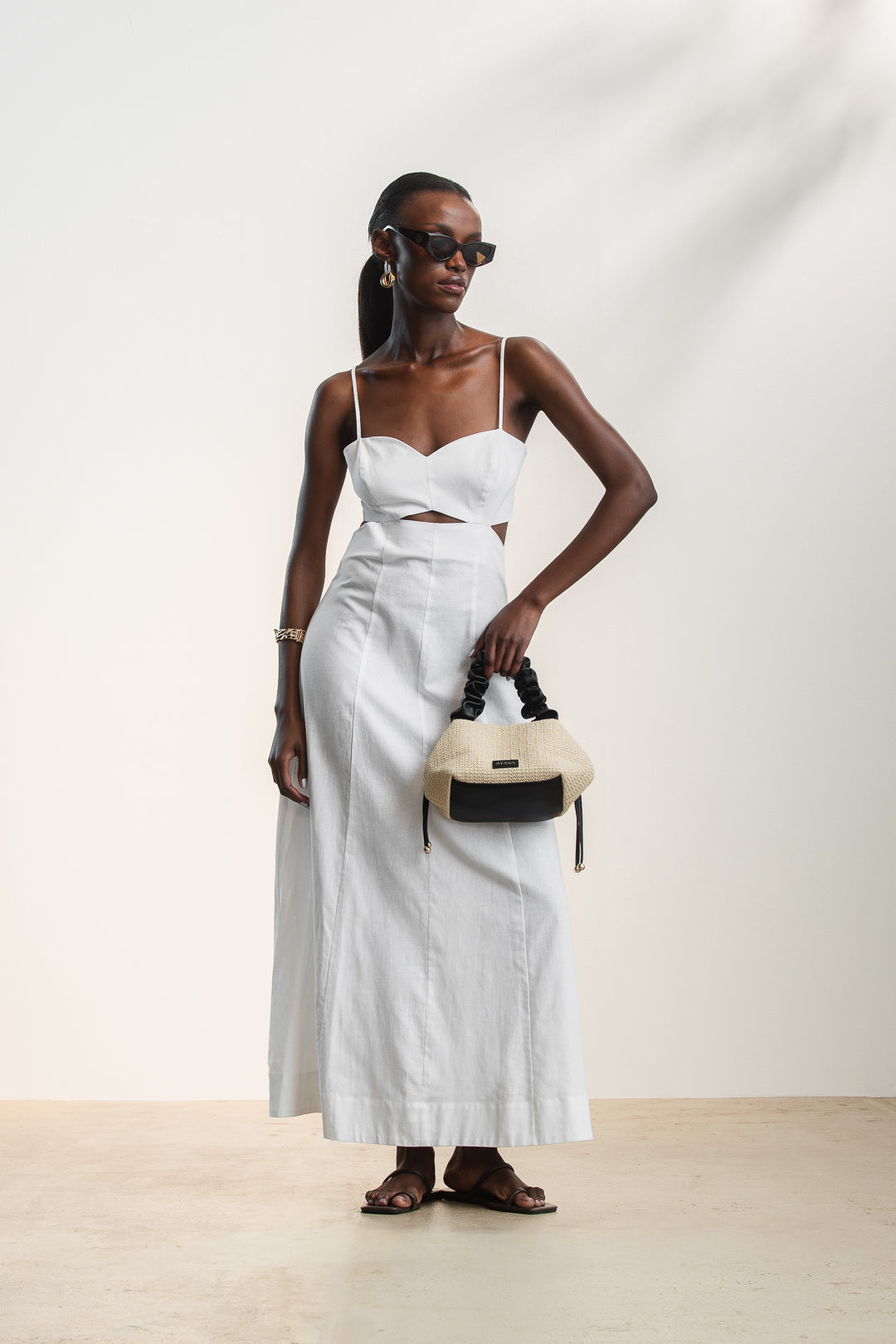 Teresa Cutout Midi Dress