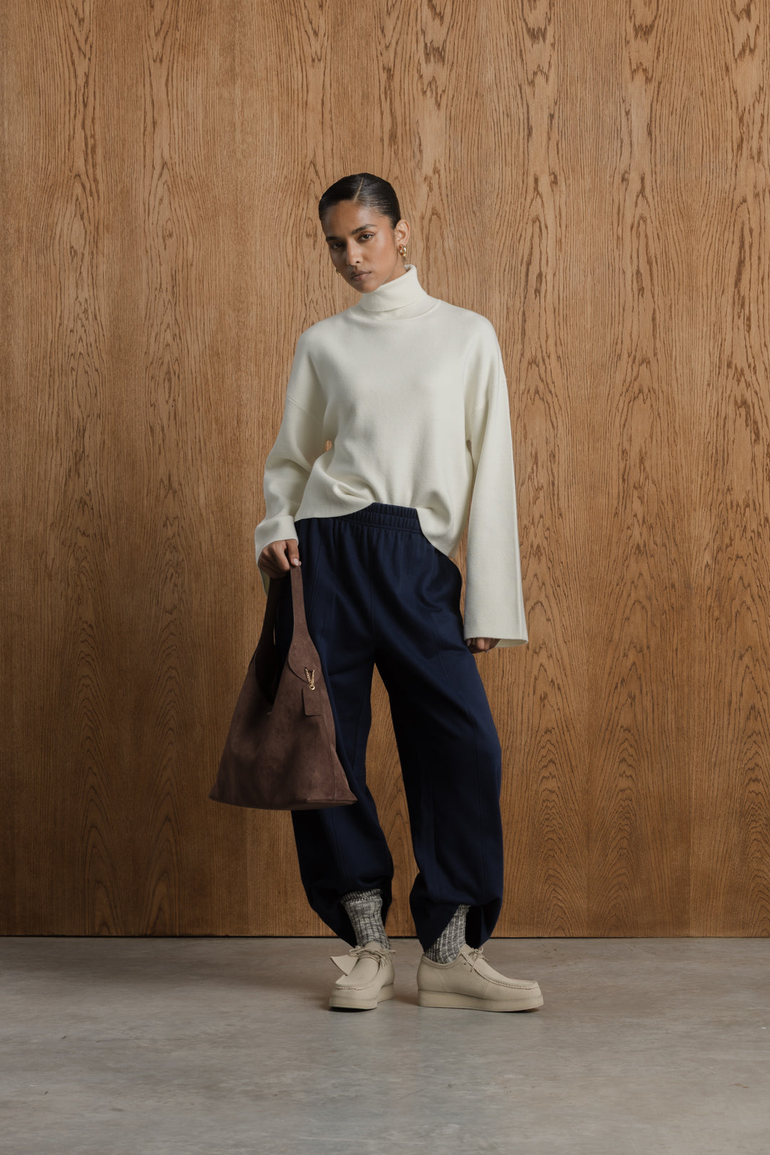 Nouria Polo Neck Knit